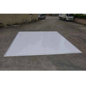 4x4ft modular dance floor portable white wood party flooring - Product Image 5