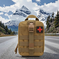 Kit d'outils de survie professionnel multi-usages pour situations d'urgence, compatible avec un sac pour le camping et la randonnée