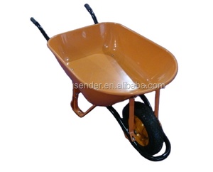 100L América del Norte Venta caliente fuerte construcción carretilla de rueda WB7302 - Product Image 3