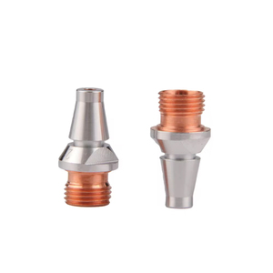 Nueva Boquilla de Fibra Láser 3D Prima Cromada M8 Cilindro/Cono 2.0 2.5mm <span class=keywords><strong>Punta</strong></span> 485.73.452 485.73.453 Larga Vida Útil 1030-1080nm Láser - Product Image 1