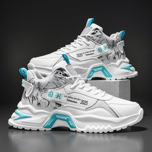 Zapatos Deportivos para Hombre 2026, Nueva Tendencia de Moda, Parte Superior de Malla/PU, Entresuela de Goma, Forro de Algodón, para Todas las Temporadas - Product Image 5