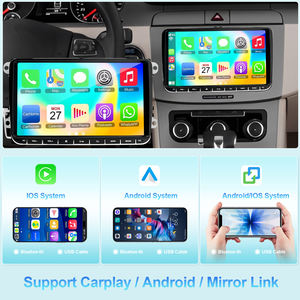 Estéreo para Auto para Todos los Modelos, <span class=keywords><strong>Radio</strong></span> Estéreo para Auto de 9 Pulgadas. Para Passat B6 2007-2011, Navegación GPS, 2+32G, CarPlay, 2gb+64gb - Product Image 3
