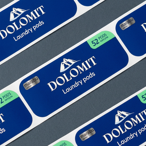 Etiqueta Adhesiva para Cápsulas de Lavandería Marabu Dolomit, 52 Cápsulas, Papel Adhesivo Resistente al Agua, Origen Japón - Product Image 1