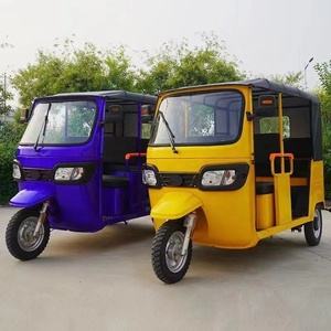 2024 nueva llegada ELION 6 asientos Bajaj Tuk triciclo eléctrico Triciclo de pasajeros Taxi - Product Image 3