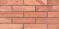 Revêtement mural en briques de terre cuite orange ultra-minces et flexibles, fabriquées au four, pour l'extérieur et l'intérieur, usine OEM pour revêtement de façade