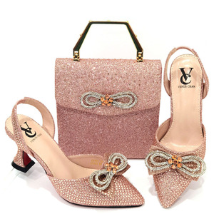 <span class=keywords><strong>Scarpe</strong></span> da sera <span class=keywords><strong>con</strong></span> tacchi alti africani <span class=keywords><strong>scarpe</strong></span> gialle da donna - Product Image 4