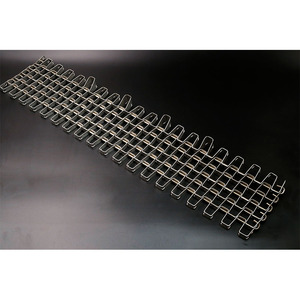 Bande transporteuse en grillage métallique résistance aux hautes températures Rouleau de <span class=keywords><strong>plaque</strong></span> de chaîne en acier inoxydable galvanisé en acier au carbone - Product Image 3