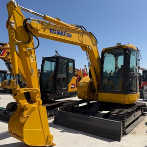 Excavadora de cadenas usada <span class=keywords><strong>PC</strong></span> 78 7.5t de alta durabilidad, máquina de limpieza de terrenos, equipo de movimiento de tierras japonés fiable - Product Image 3