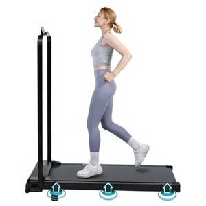 Tapis de marche compact et portable ultra silencieux à plateau large pour le cardio à domicile - Product Image 1