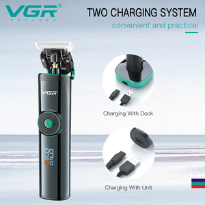 VGR V-671 Equipo <span class=keywords><strong>de</strong></span> Barbería, Cortadora <span class=keywords><strong>de</strong></span> <span class=keywords><strong>Pelo</strong></span> Eléctrica Inalámbrica Profesional, Recargable, para Hombres - Product Image 5