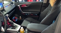 Kit d'éclairage ambiant LED Cardoo Symphony pour Toyota RAV4 2019-2024, éclairage d'ambiance pour le tableau de bord, les panneaux de porte et l'intérieur du véhicule