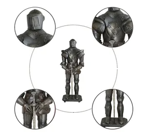 베스트 셀러 중세 금속 기사 고대 갑옷 의상