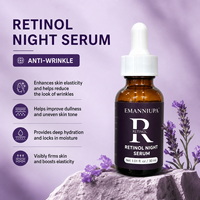 Sérum pour le visage OEM Skincare au rétinol, à l'acide hyaluronique, hydratant, éclaircissant, réparateur, anti-âge