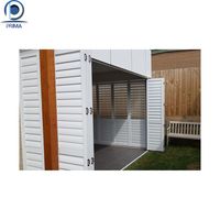 Volets de plantation en bois et PVC fenêtre et porte en arc