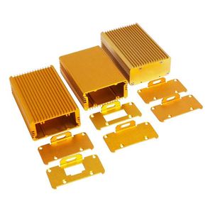 EBM Anodized Aluminum Alloy Extrusion <b>Enclosure</b> Manufacturer Customized Industrial Electronics Power Control Box <b>Enclosure</b> Metal - Product Image 3