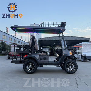 Voiturette <span class=keywords><strong>de</strong></span> golf personnalisée avec sièges sur mesure - Vente directe du fabricant chinois, conception sur mesure pour les propriétés privées - Product Image 3