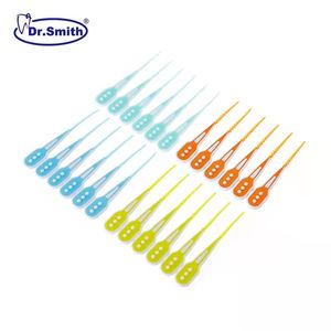 Porta portatile stuzzicadenti ortodontico crepaccio denti del giudizio per pulire la fessura tra i denti Mini spazzolino da denti - Product Image 2