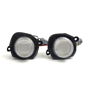 2Pcs Car Front LED Turn Singal Light SUV Auto parts pour <span class=keywords><strong>Suzuki</strong></span> <span class=keywords><strong>Jimny</strong></span> JB64 JB74 2019 2020 White DRL Driving Lights <span class=keywords><strong>Angel</strong></span> <span class=keywords><strong>Eyes</strong></span> - Product Image 2