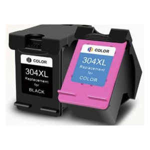 Tinta de Impresora de Inyección de Tinta de Alta Calidad 100% Compatible, Premium OEM, Tricolor Negro, Totalmente Remanufacturada, para Cartucho Modelo 304XL-1 - Product Image 1