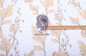 Tissu brodé <span class=keywords><strong>2021</strong></span> coton pour femmes, nouvelle mode, imprimé Floral, vêtement d'<span class=keywords><strong>été</strong></span> et de printemps, collection 100% - Product Image 3