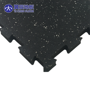 Đầy màu sắc 1m x 1m cao su sàn thể thao Mat lồng vào nhau gạch cao su trong nhà ngoài trời phòng tập thể dục sân chơi sàn - Product Image 2