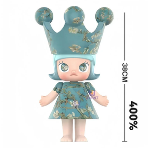 Pour Pop Mart édition limitée Mega Royal Molly 400% figurine en PVC 400% série de bulles jouet <span class=keywords><strong>dessin</strong></span> <span class=keywords><strong>animé</strong></span> décor modèle cadeaux Surprise - Product Image 3
