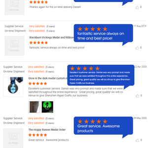 Medallas de cristal blancas giratorias con Logo de la llave del perro, en color negro y dorado, premios económicos, medallas de acrílico, venta al por mayor - Product Image 5