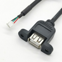 Câble Pigtail RJ45 Femelle vers Molex 1,25 mm 8 Broches Cat5 Cat5e Cat6 RJ45 Femelle Ethernet RJ45 LAN