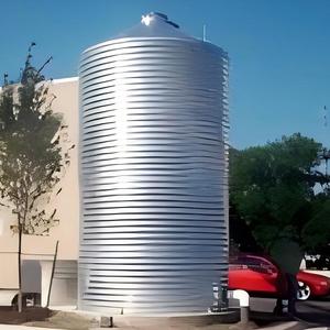 Réservoir d'eau en acier ondulé Jinlink, directement de l'usine, pour les écoles, grande capacité et stockage d'eau sanitaire - Product Image 2