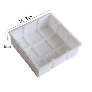 Square 9 Grid Silicone Cake Mold 28 Cavity Baking Tool For DIY Mousse Cake Commercial Use - Product Image 2