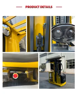 HITOP Forklift Supplier 1t 1000kg Max 5000mm Electric Order Picker For Warehouse Using