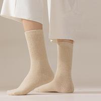 Chaussettes d'hiver en laine mérinos en vente chaude, chaussettes thermiques épaisses et douces pour femmes, port quotidien, temps froid