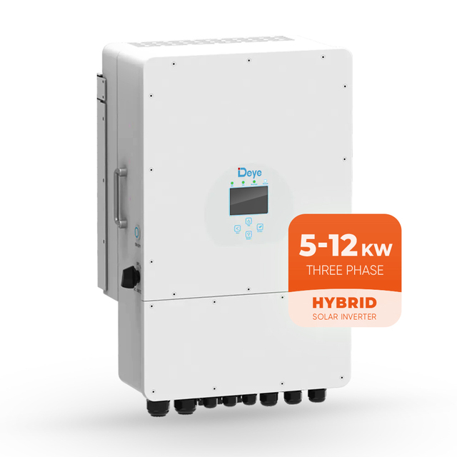 Wholesale Price Deye Solar Power Inverter Converters 5Kw 6Kw 8Kw 10Kw 12Kw Hybrid Inverters Three Phase for Home System