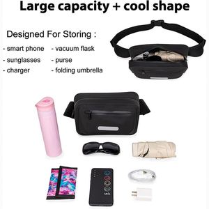 Sac banane étanche grande capacité pour parapluie et bouteille, idéal pour le camping, le glamping, la vie en plein air et la survie en milieu sauvage - Product Image 3