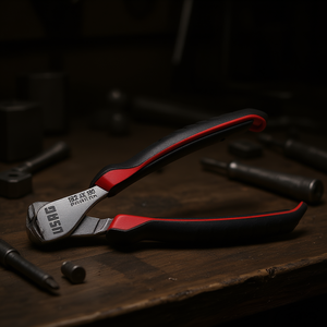 Alicates 182 Ax de 180 mm con mango rojo y negro para trabajos de precisión - Product Image 3