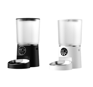 Distributeur automatique de nourriture WIFI 5L pour animaux de compagnie, version à bouton, avec application, appareils intelligents - Product Image 4