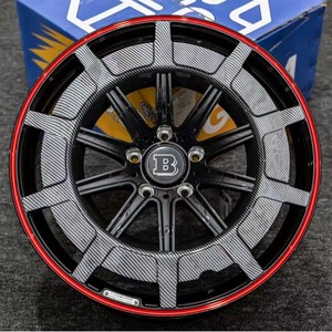 Cerchi in Alluminio Forgiato Stile <span class=keywords><strong>Dr</strong></span>.Ba, Stampa Idrografica, Non Incisi con Logo del Marchio, per Auto Passeggeri - Product Image 1