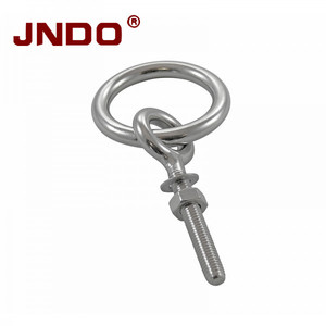 สแตนเลสเหล็ก Rigging สกรูสายฟ้าตาที่มีแหวนและน็อต - Product Image 4