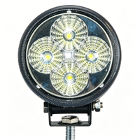Projecteur de travail LED 3,2 pouces 12W 6000K, étanche IP68, 12-48V 800lm, lampe auxiliaire pour conduite tout-terrain, voiture, camion, chariot élévateur, engins
