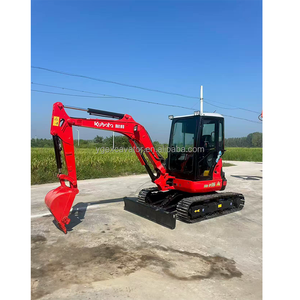 Escavatore Cingolato Mini Kubota U35 Usato da 3,5 Tonnellate, Escavatore Compatto di Seconda Mano da 3,5/3 Tonnellate, Macchina Movimento Terra - Product Image 2