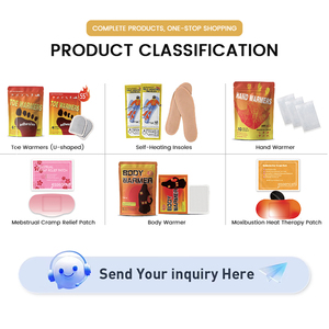 Venta caliente OEM Suministro de fábrica Alivio del dolor menstrual Parche de calor Período Dolor Almohadilla de calor Suministro de atención médica - Product Image 5