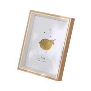 Bán Buôn Ánh Sáng Sang Trọng Gỗ Khung Ảnh A4 Nghệ Thuật Bảng Và Tường Ảnh Studio Trang Trí Hình Ảnh Khung - Product Image 5