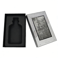 Boîtes d'emballage de parfum créatives en forme de livre personnalisables avec logo estampé à chaud, flacon de parfum arabe, doublure en éponge, recyclables