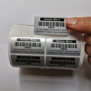 Autocollant de code de commande de numéro de série différent étanche personnalisé bon marché impression professionnelle personnalisable de code QR - Product Image 5