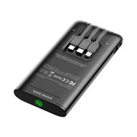 Batería Externa Portátil Universal de 6000mAh con Triple USB y Carga Rápida para Teléfonos Inteligentes