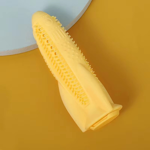 Jouet à mâcher interactif de luxe en silicone pour chien, brosse à dents, jouet de nettoyage des dents pour animaux de compagnie, durable, anti-fuite, pour aliments, vente en gros - Product Image 6