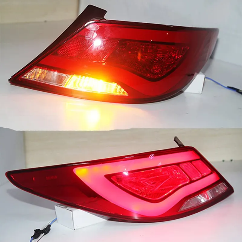 Hyundai Verna Accent için LED arka lambası 2011-2013 yıl kırmızı renk