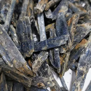  Unico Quarzo Stick Blu Kyanite Stick di Alta Qualità Kyanite Pietra Grezza Naturale Allentati per i Monili Di Cristallo Della Decorazione Della Casa di Amore