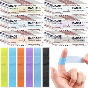 Vendajes elásticos de dibujos animados coloridos extra largos, muy vendidos en el extranjero, vendajes de tela adhesivos sin látex, para fijación de dedos - Product Image 1