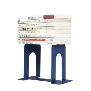 Metal Bookends <b>Book</b> Rack Desk Organizer For Office <b>Library</b> Storage Support Stand - Product Image 2
